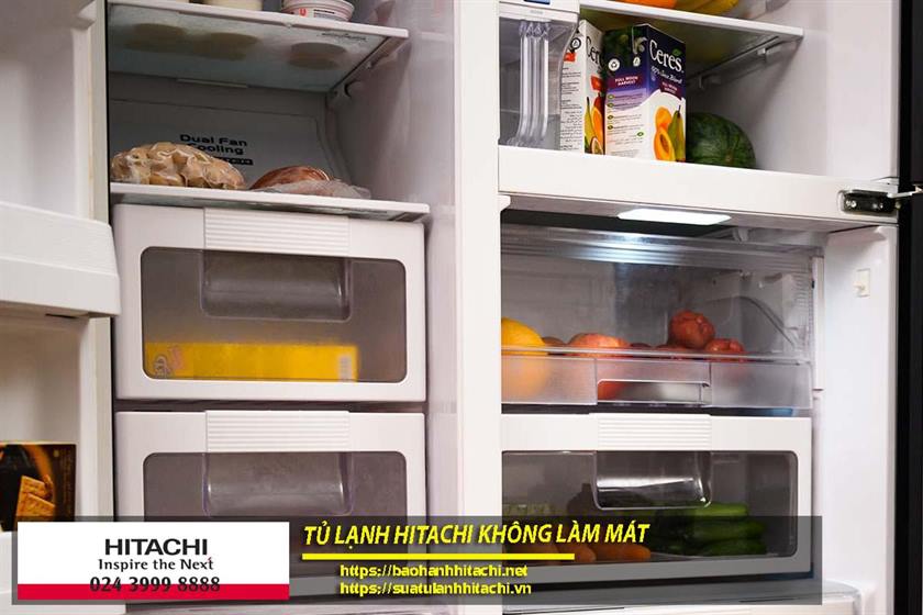 Tủ lạnh Hitachi không làm mát