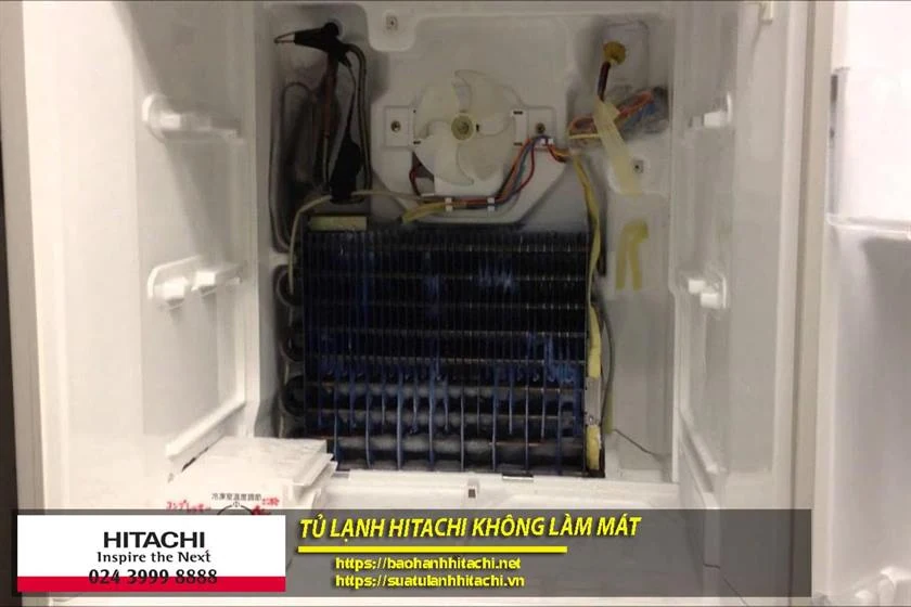 Tủ lạnh Hitachi không làm mát