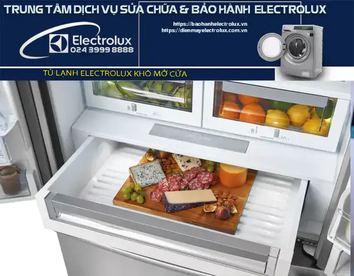 Tủ lạnh Electrolux khó mở cửa