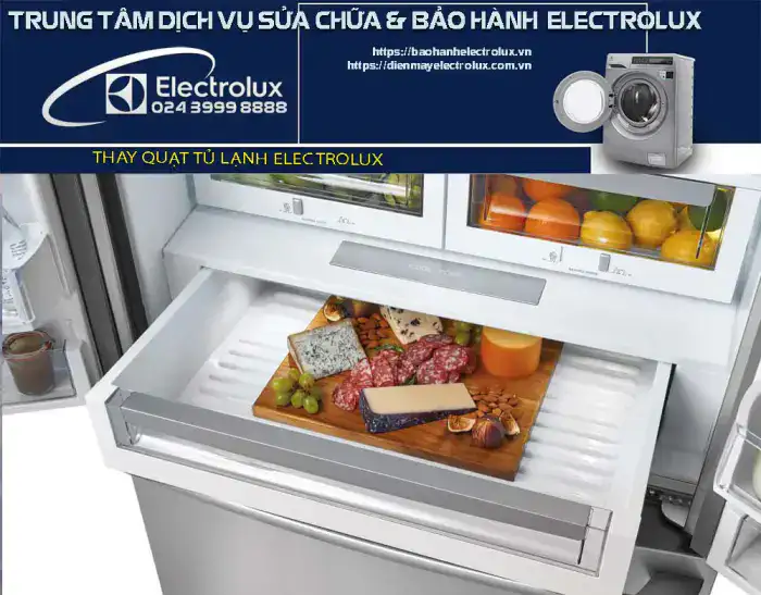 Thay quạt tủ lạnh Electrolux