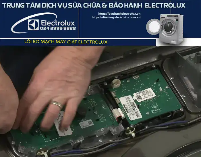 Lỗi mạch máy giặt Electrolux