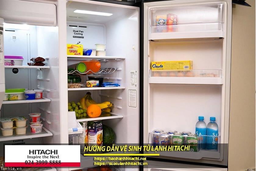 Làm mát tủ lạnh Hitachi với hướng dẫn vệ sinh đúng cách để đảm bảo an toàn và duy trì hiệu quả làm lạnh, phù hợp cho dịch vụ bảo hành Hitachi chính hãng.