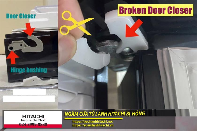 Bảo hành Hitachi sửa chữa cửa trượt bị hỏng, khắc phục lỗi đóng cửa bị hỏng, dịch vụ kỹ thuật chuyên nghiệp, liên hệ hotline 0988 177 888 hoặc 024 3999 8888.