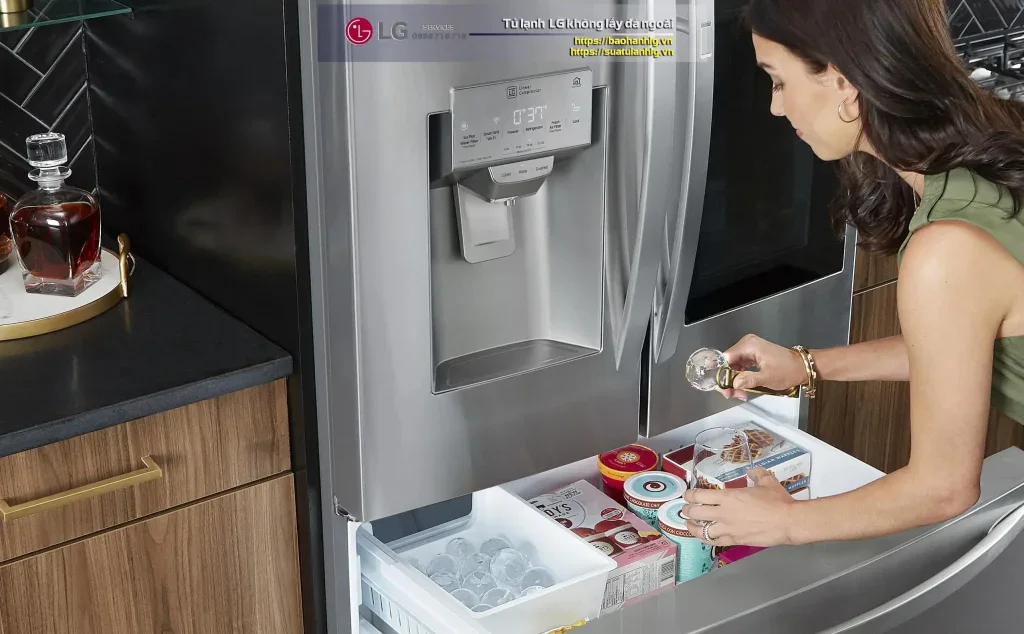 Làm lạnh tủ lạnh LG inverter cao cấp, tiết kiệm điện, không đóng tuyết, phù hợp cho gia đình và văn phòng, dịch vụ sửa chữa điện tử điện lạnh nguyên dương 0988 177 888.