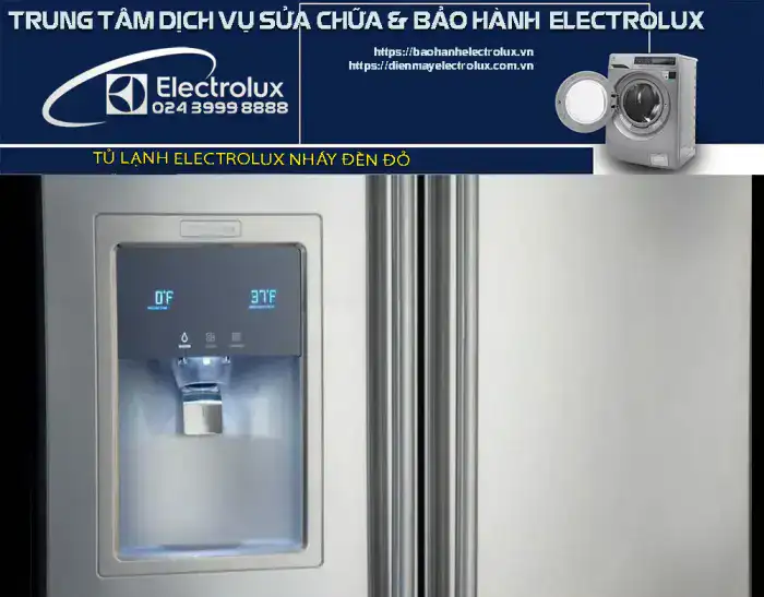 Lý do tủ lạnh Electrolux nháy đèn