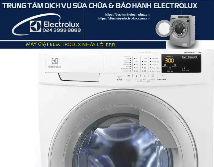 Máy giặt Electrolux lỗi Err