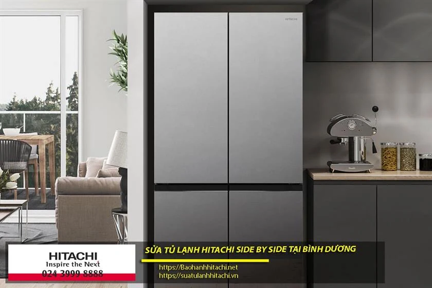 Bảo hành và sửa chữa tủ lạnh Hitachi tại Bình Dương, số điện thoại liên hệ nhanh 0988 177 888 hoặc 024 3999 8888, dịch vụ chuyên nghiệp, uy tín đảm bảo hoạt động tốt cho thiết bị gia dụng của bạn.