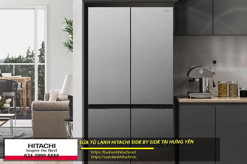 Lò tủ lạnh Hitachi hiện đại, thiết kế sang trọng phù hợp không gian bếp và phòng khách. Dịch vụ bảo hành nhanh chóng, chuyên nghiệp qua số điện thoại 0988 177 888 hoặc 024 3999 8888.