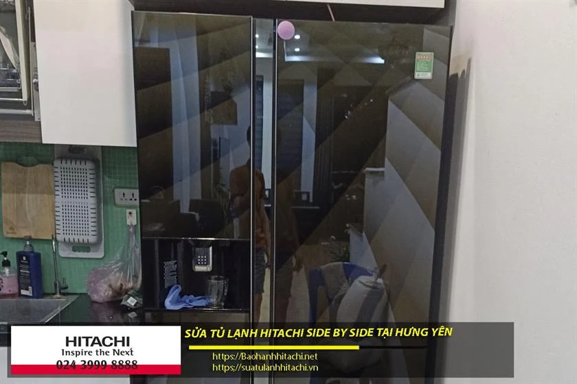 Bảo hành Hitachi tại Hưng Yên, sửa tủ lạnh Hitachi side by side đảm bảo chất lượng dịch vụ chuyên nghiệp và nhanh chóng. Hỗ trợ tư vấn, sửa chữa tận nơi liên hệ 0988 177 888 / 024 3999 8888.