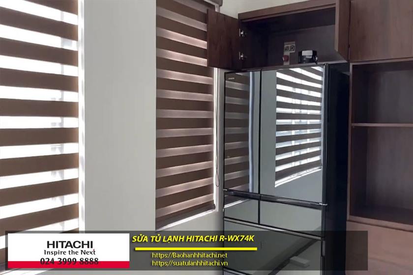Sửa tủ lạnh Hitachi 6 cánh R-WX74K
