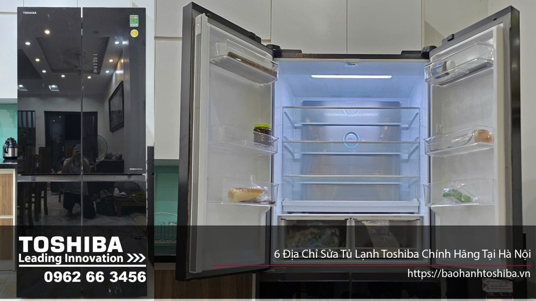 6 Địa chỉ sửa tủ lạnh Toshiba tại Hà Nội