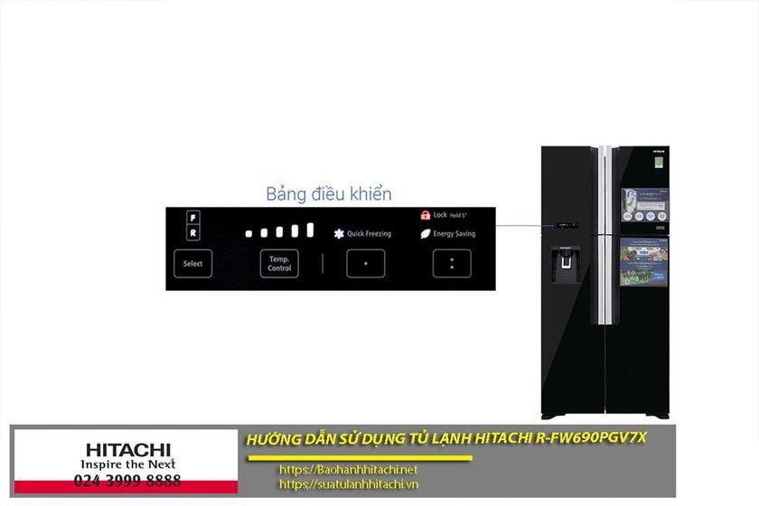 Linh kiện điều khiển tủ lạnh Hitachi R-FW690PGV7X thiết kế hiện đại, dễ sử dụng, giúp bảo trì và vận hành tối ưu, hỗ trợ khách hàng trong việc bảo hành tủ lạnh Hitachi nhanh chóng và chuyên nghiệp.