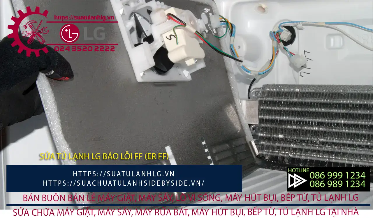 Linh kiện điện tử lắp đặt cho máy giặt và tủ lạnh LG, sửa chữa điện lạnh tại Nguyễn Dương, chuyên bảo hành lỗi SM, FF, và các vấn đề hệ thống làm lạnh.