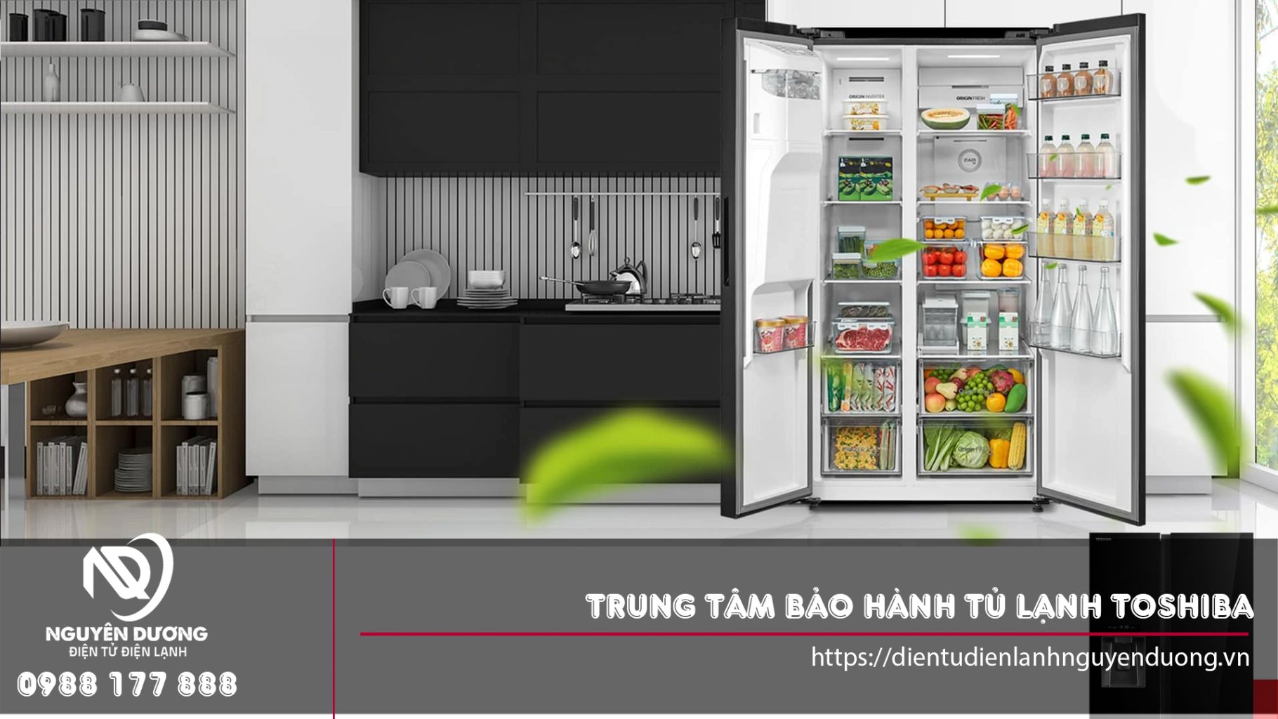 Trung tâm bảo hành tủ lạnh Toshiba