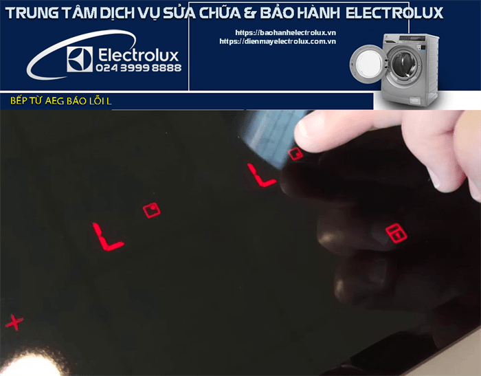 Vì sao bếp từ AEG báo lỗi L