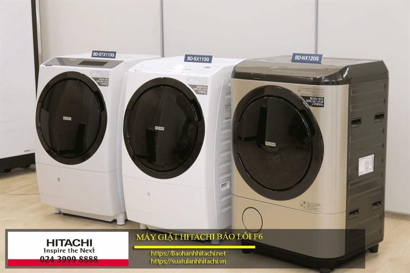 Máy giặt Hitachi báo lỗi F6