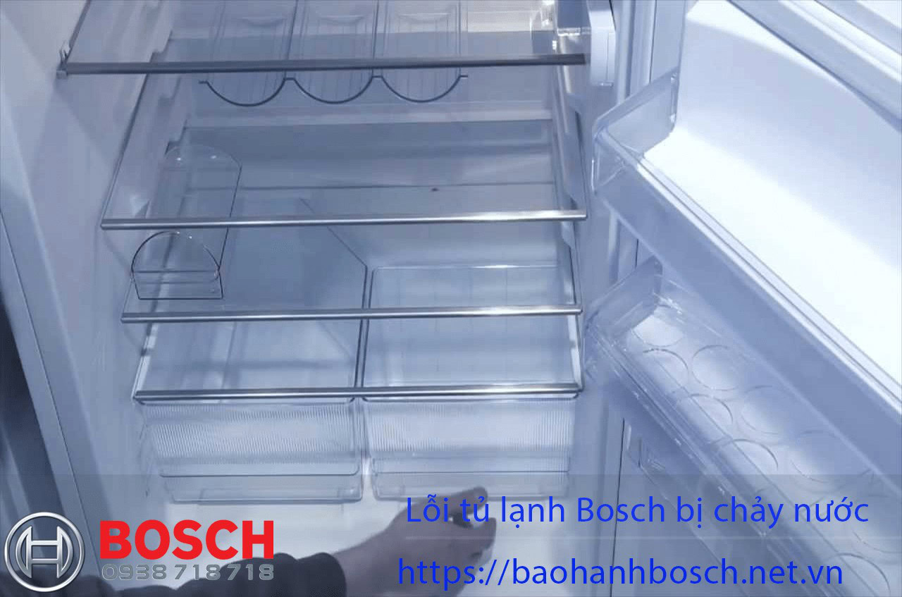 Lỗi tủ lạnh Bosch bị chảy nước, sửa chữa tủ đông, bảo trì hệ thống làm lạnh hiệu quả.