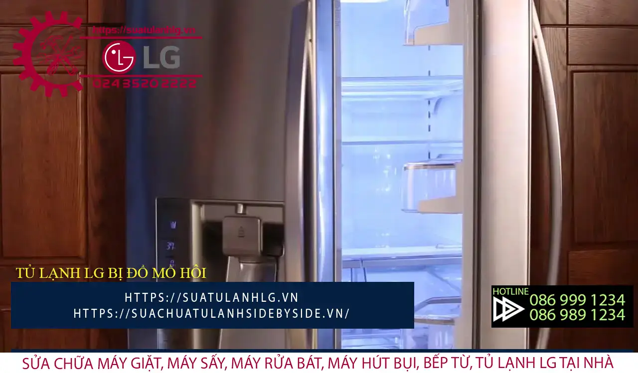 LG stainless steel refrigerator with quick freezer compartment and LED display for efficient cooling, repair services, and warranty support.