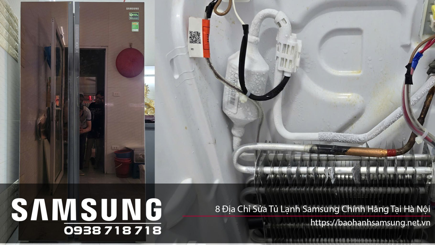 8 Địa chỉ sửa tủ lạnh Samsung Uy tín tại nhà Hà Nội