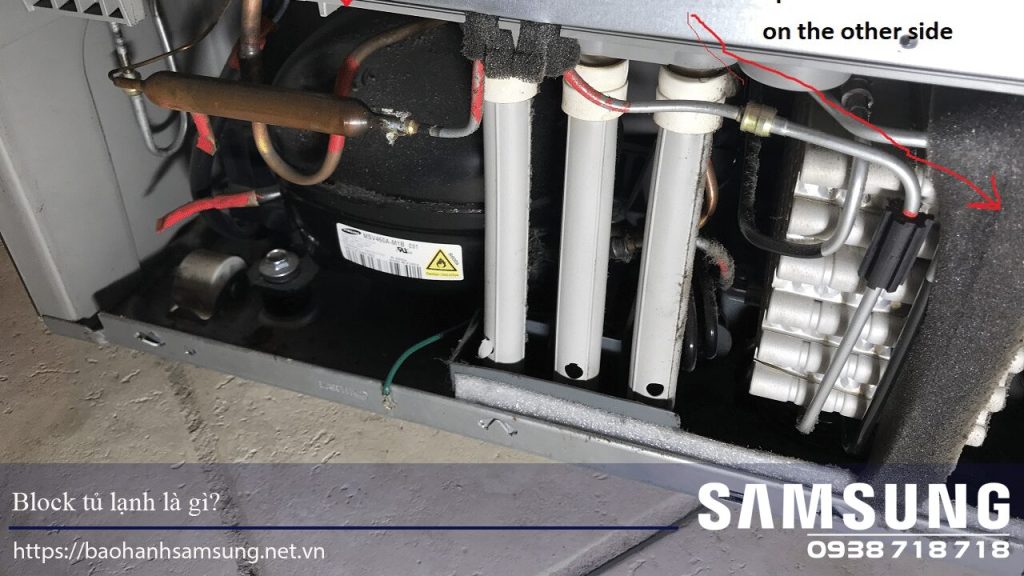 Linh kiện máy lạnh bên trong, hệ thống ống đồng và dàn trao đổi nhiệt của máy điều hòa, dịch vụ sửa chữa điện tử điện lạnh Nguyên Dương, số điện thoại 0988 177 888.