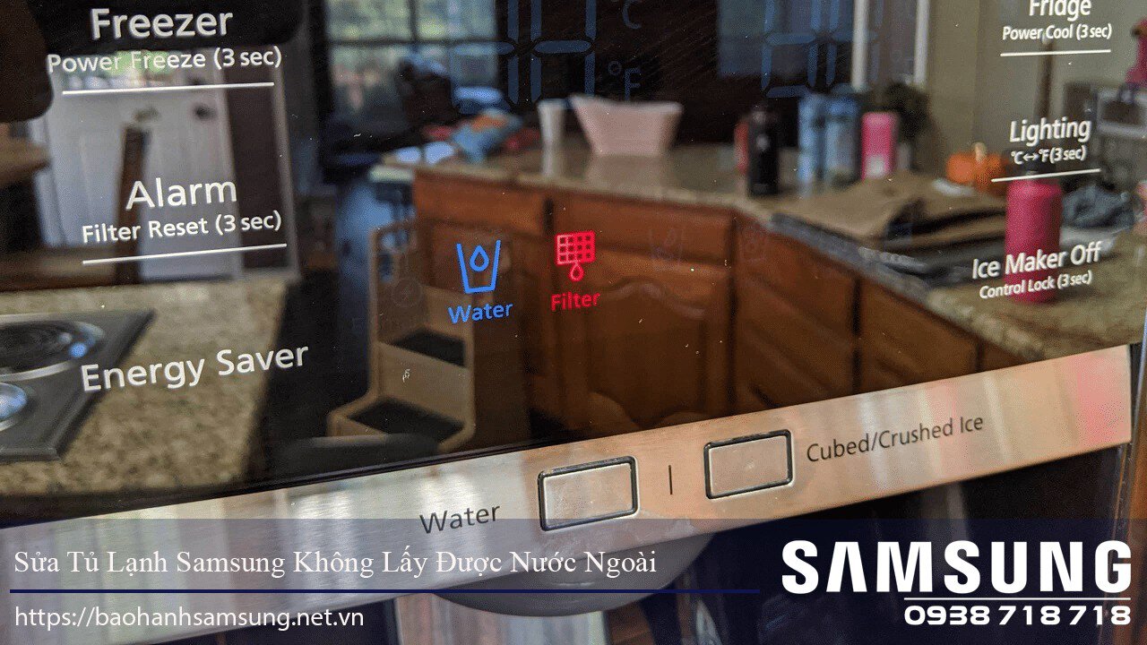 Bảng điều khiển tủ lạnh Samsung không lấy được nước ngoài, hình ảnh kỹ thuật tủ lạnh Samsung, sửa chữa tủ lạnh Samsung không rút nước ngoài, dịch vụ sửa tủ lạnh Samsung tại Nguyên Dương.