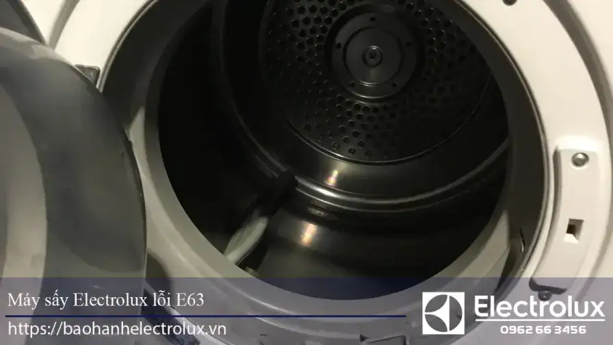 Máy sấy Electrolux báo lỗi E63