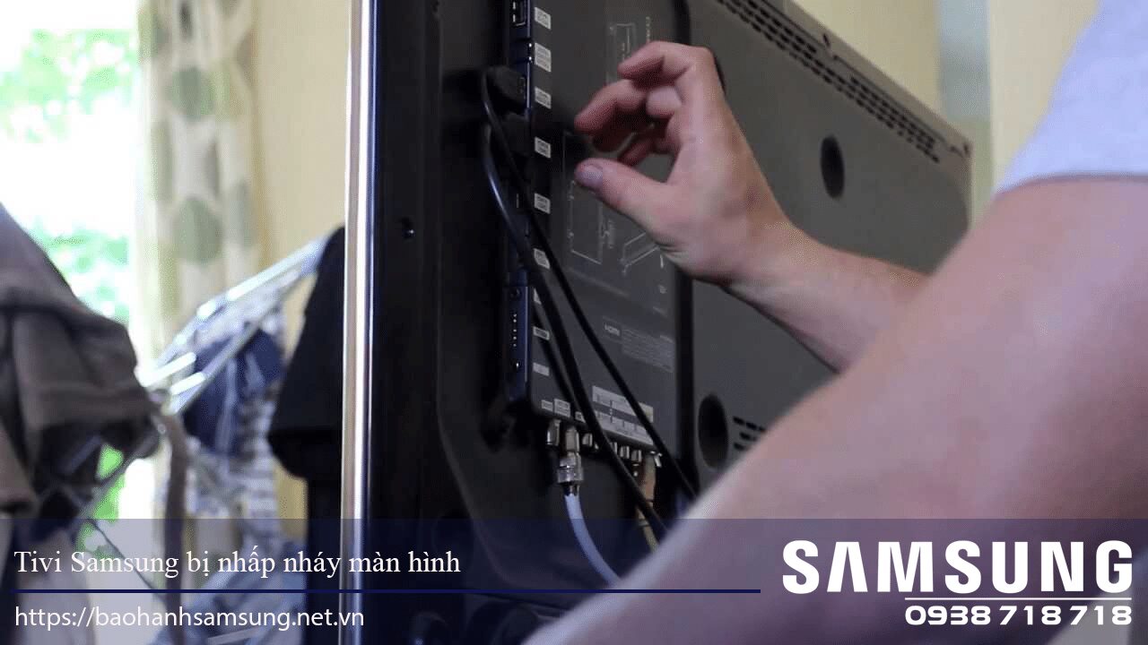 Ổn định, sửa chữa điện lạnh, sửa tivi Samsung bị nhấp nháy màn hình, dịch vụ điện tử điện lạnh Nguyễn Dương, địa chỉ uy tín, số điện thoại 0988 177 888.