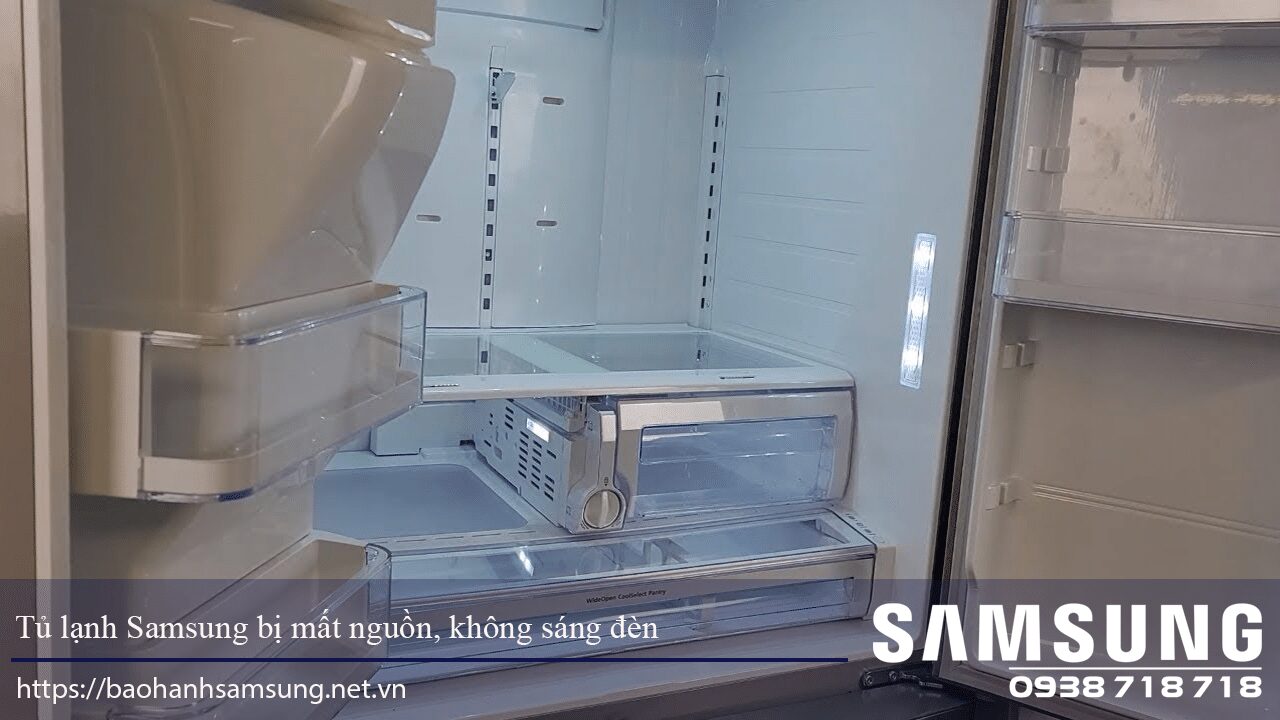 Tủ lạnh Samsung bị mất nguồn, không sáng đèn, sửa chữa điện lạnh Nguyên Dương tại Điện Tử Điện Lạnh Nguyên Dương. Liên hệ 0988 177 888 để được hỗ trợ kỹ thuật nhanh chóng, uy tín.