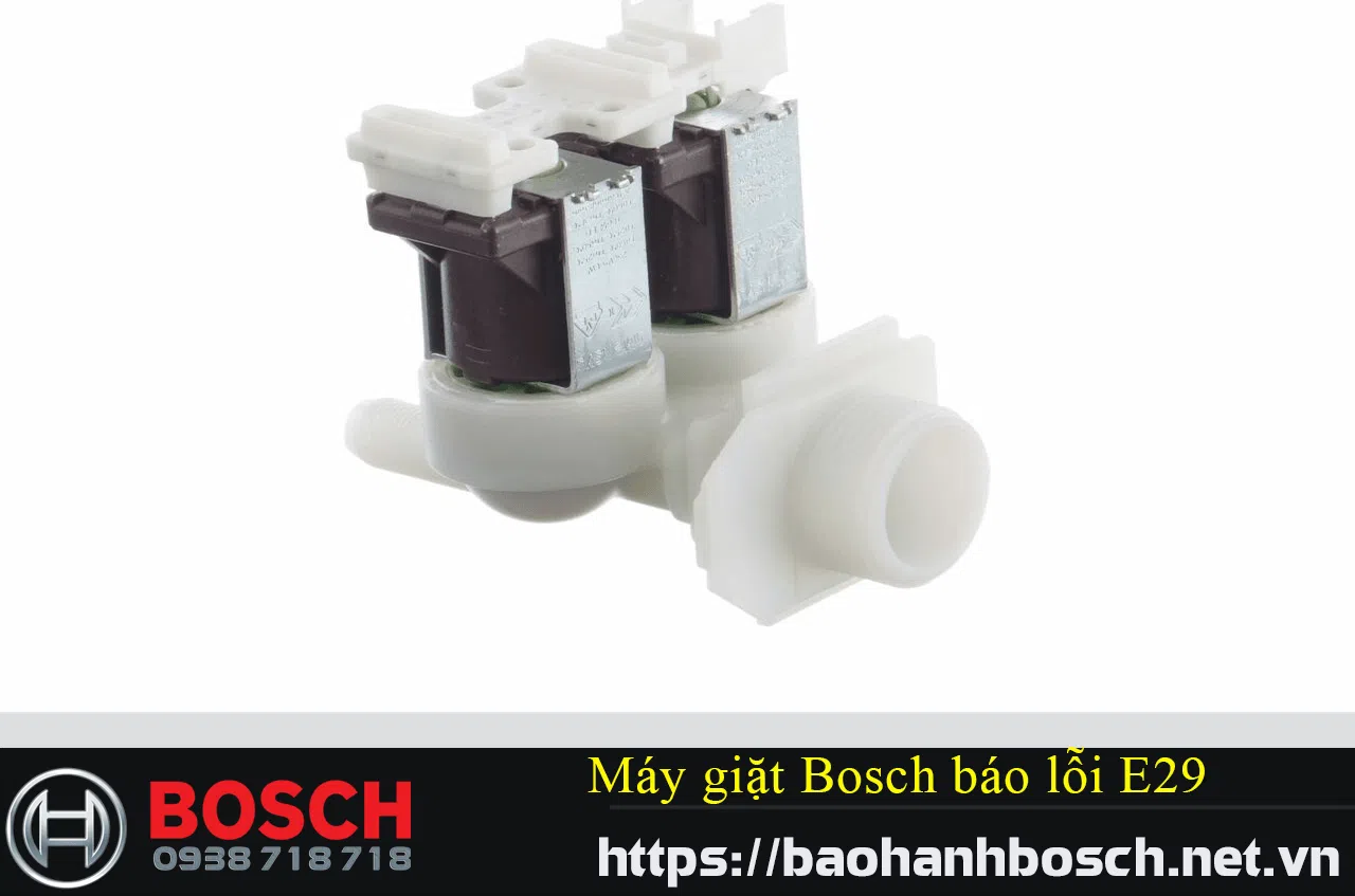 máy giặt Bosch báo lỗi E29