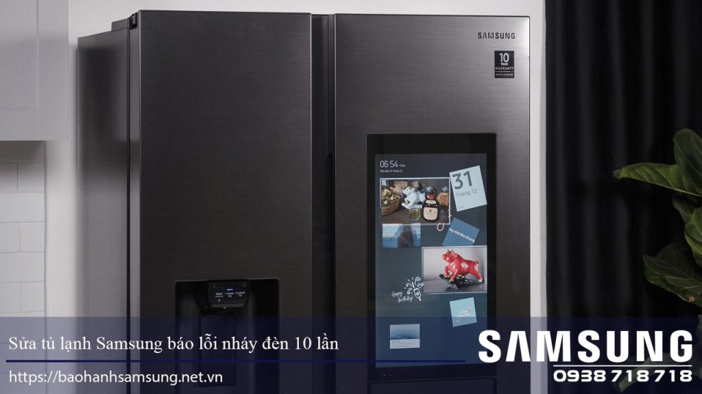 Làm mát tủ lạnh Samsung cao cấp, khắc phục lỗi nháy đèn liên tục, dịch vụ sửa tủ lạnh uy tín tại Nguyên Dương - Điện Tử Điện Lạnh, liên hệ 0988 177 888.