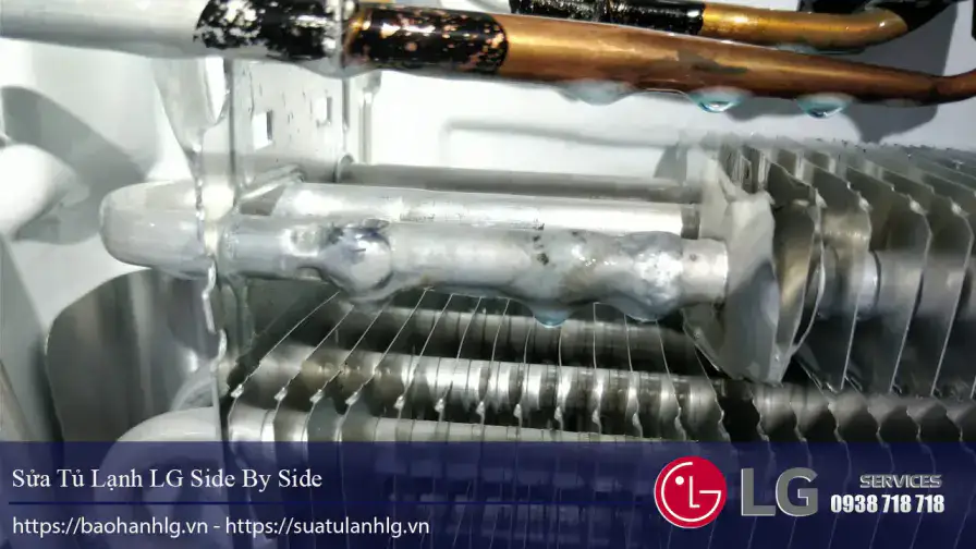 Sửa tủ lạnh LG side by side