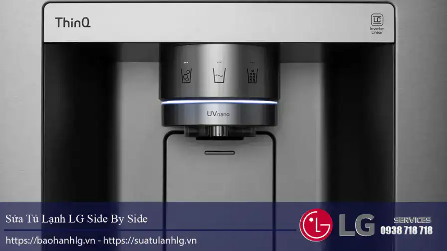 Sửa tủ lạnh LG side by side