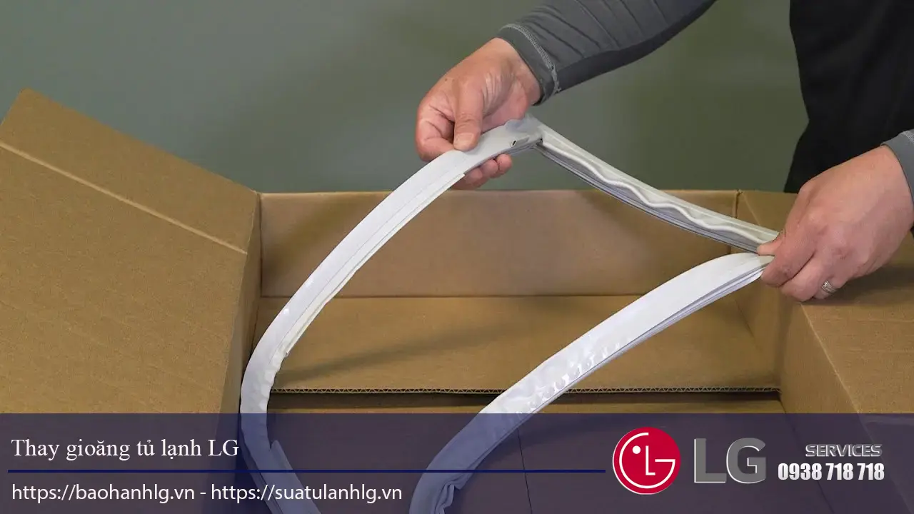 Refrigerator door gasket replacement for LG refrigerators, ensuring optimal sealing and performance. Professional LG warranty services available for all LG refrigerator models.
