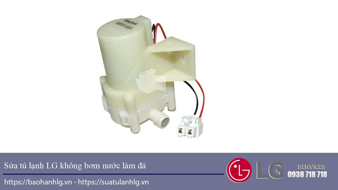 High-quality LG refrigerator water pump for efficient water circulation and reliable operation. Suitable for LG appliances, ensuring optimal cooling performance and durability.