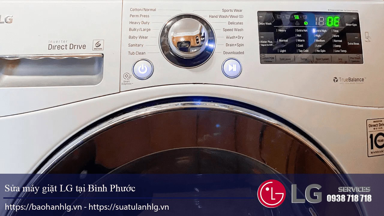 LG washing machine repair in Binh Phuoc, expert LG service center for genuine repairs and maintenance. Trust our authorized technicians for reliable LG appliance repairs and warranty services.