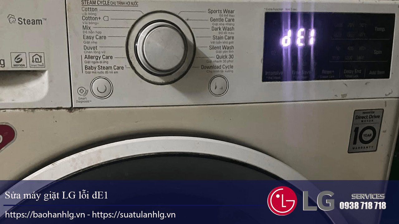 Faulty LG washing machine error dE1 repair services, professional LG washer repair, LG washing machine error troubleshooting, LG appliance repair, LG washer error codes fix.