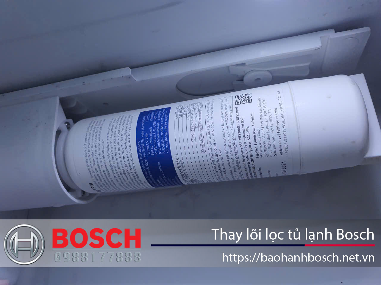 Lọc tủ lạnh Bosch Uy tín, thay thế dễ dàng, đảm bảo hiệu suất làm lạnh tối ưu và an toàn cho thiết bị của bạn. Sản phẩm phù hợp với nhiều dòng tủ lạnh Bosch, bảo hành Uy tín.