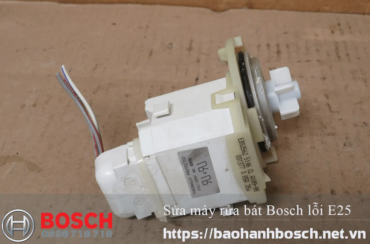 Máy rửa bát Bosch lỗi E25