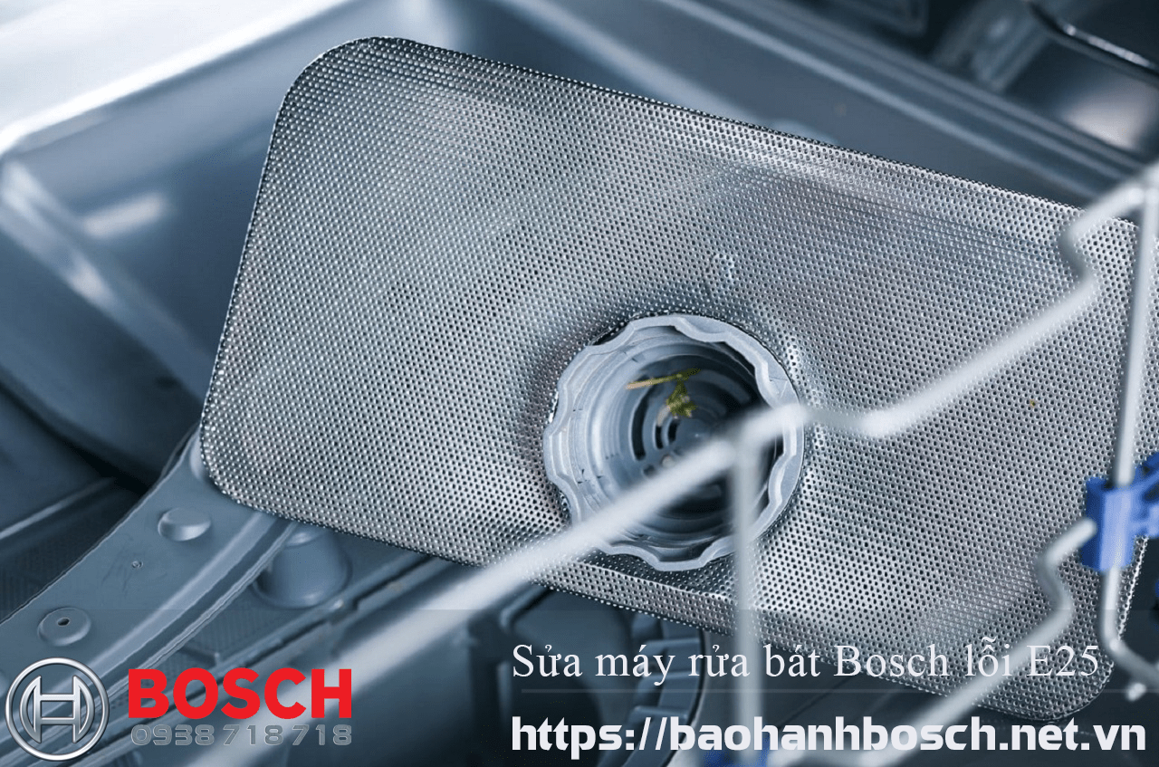 Máy rửa bát Bosch lỗi E25