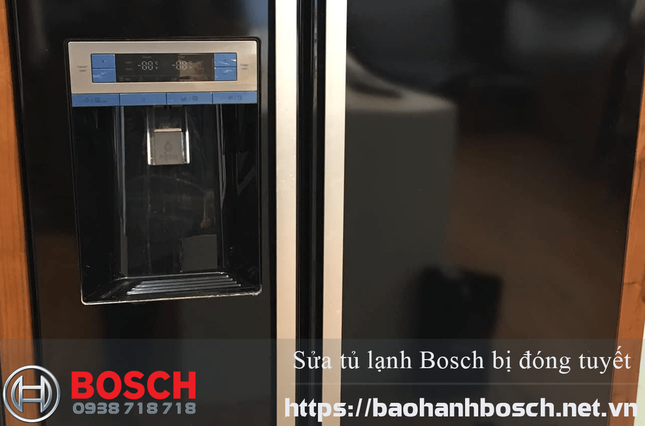 Tủ lạnh Bosch bị đóng tuyết