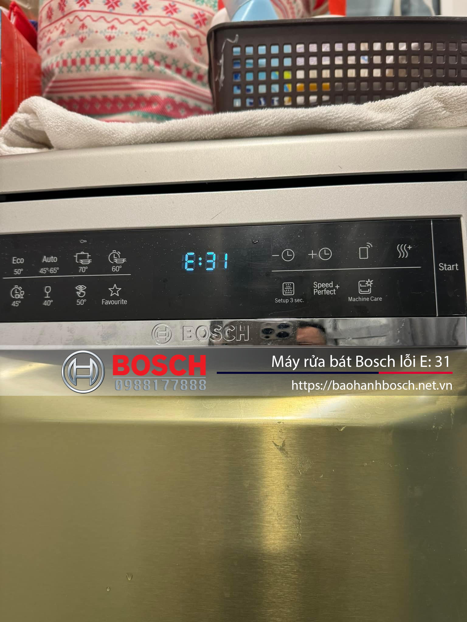 Sửa Chữa Điện Tử Điện Lạnh Nguyên Dương, lỗi E31 trên máy rửa bát, dịch vụ sửa chữa bảo trì, bảo dưỡng Uy tín Bosch tại Việt Nam. Hỗ trợ kỹ thuật nhanh chóng, uy tín và chuyên nghiệp.