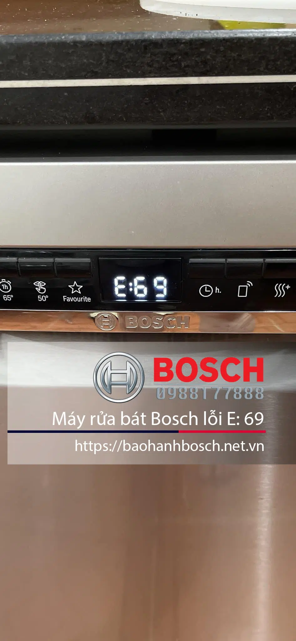 Sửa Chữa Điện Tử Điện Lạnh Nguyên Dương, dịch vụ sửa chữa máy rửa bát Bosch Uy tín, hỗ trợ lỗi E: 69, cam kết bảo trì và bảo dưỡng uy tín tại Việt Nam.