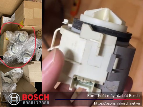 bơm thoát máy rửa bát bosch
