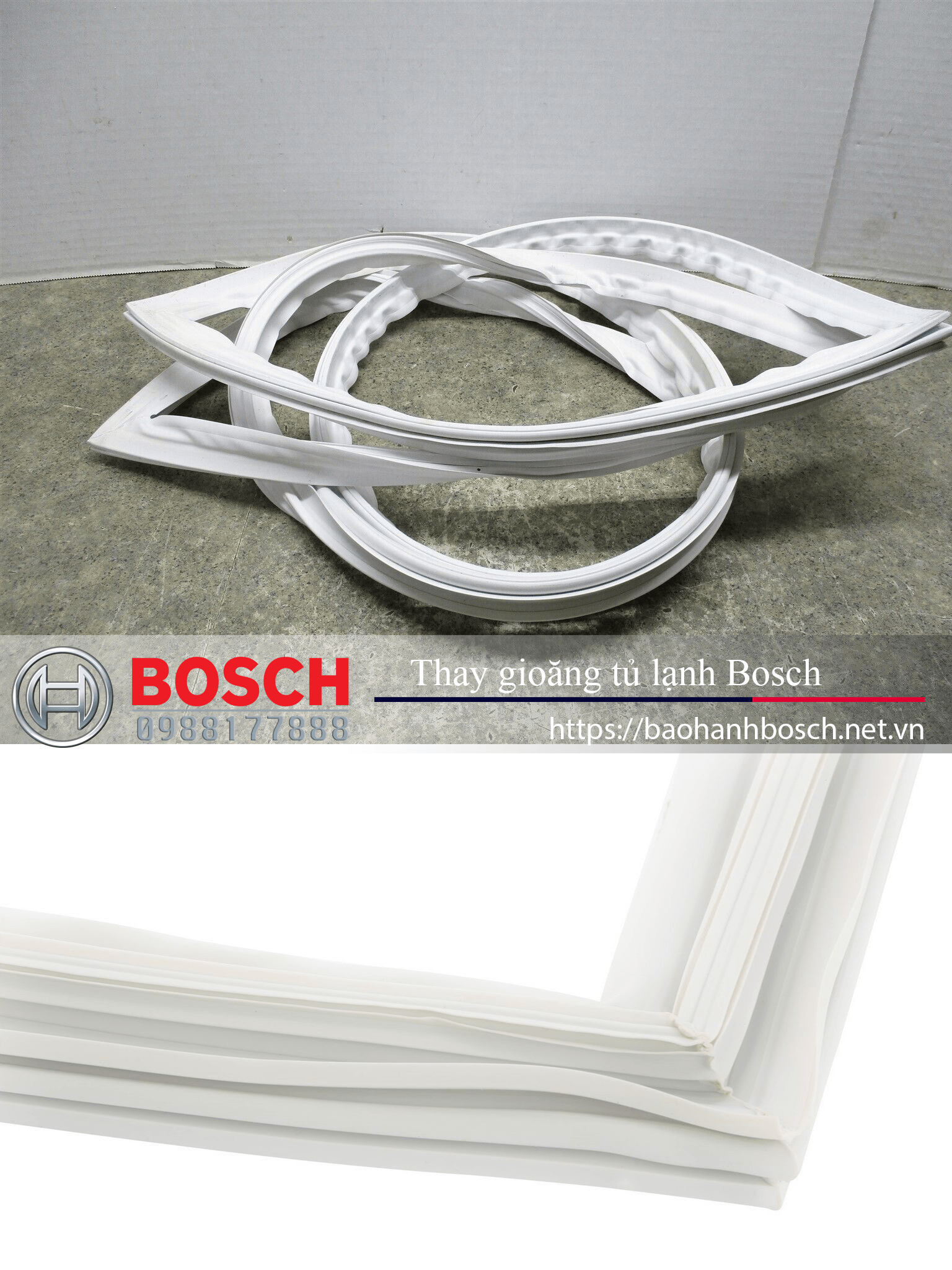 Thay gioăng tủ lạnh Bosch