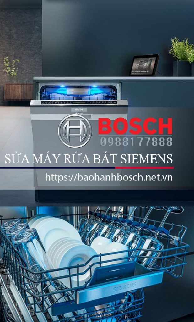 Tấm hình máy rửa bát Siemens Uy tín, hình ảnh chiến dịch bảo hành Bosch, dịch vụ sửa chữa và bảo trì máy rửa bát Siemens tại Việt Nam.