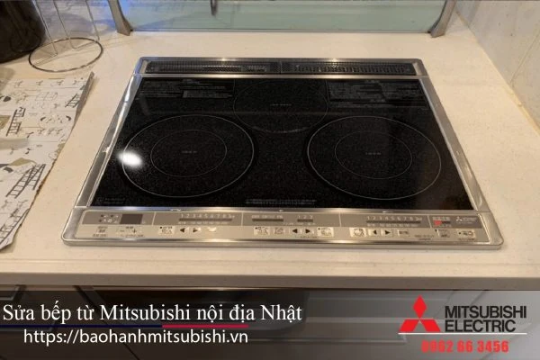 Sửa bếp từ Mitsubishi nội địa Nhật tất cả các lỗi hỏng