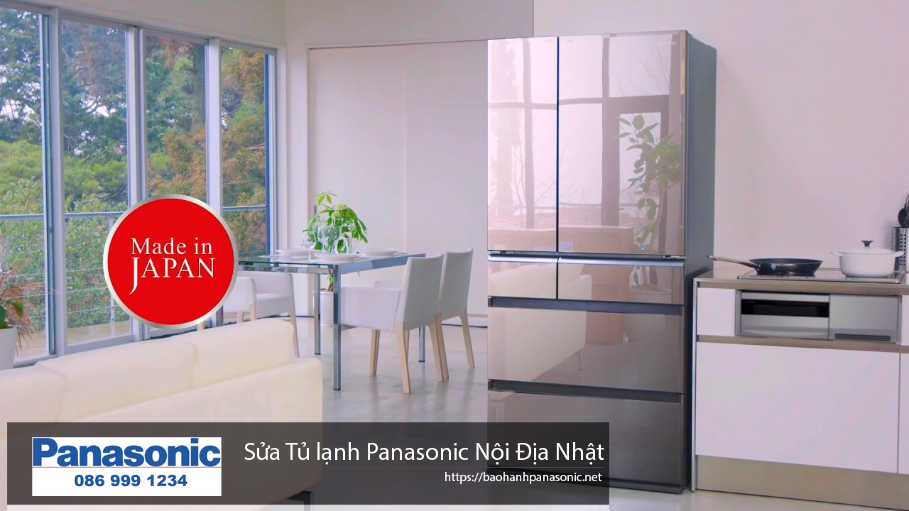 Sửa chữa tủ lạnh Panasonic nội địa Nhật