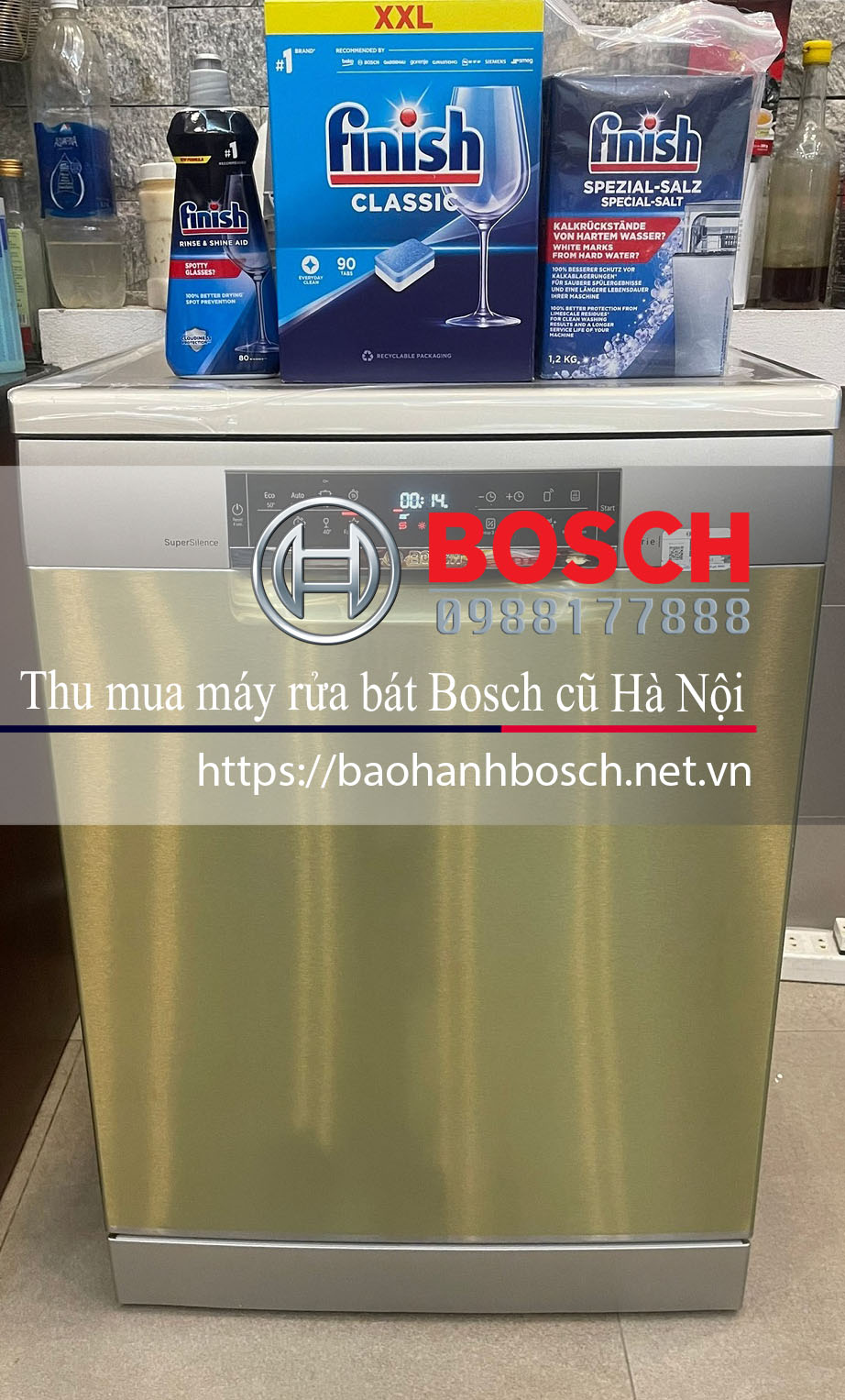 Thu mua máy rửa bát Bosch cũ Hà Nội