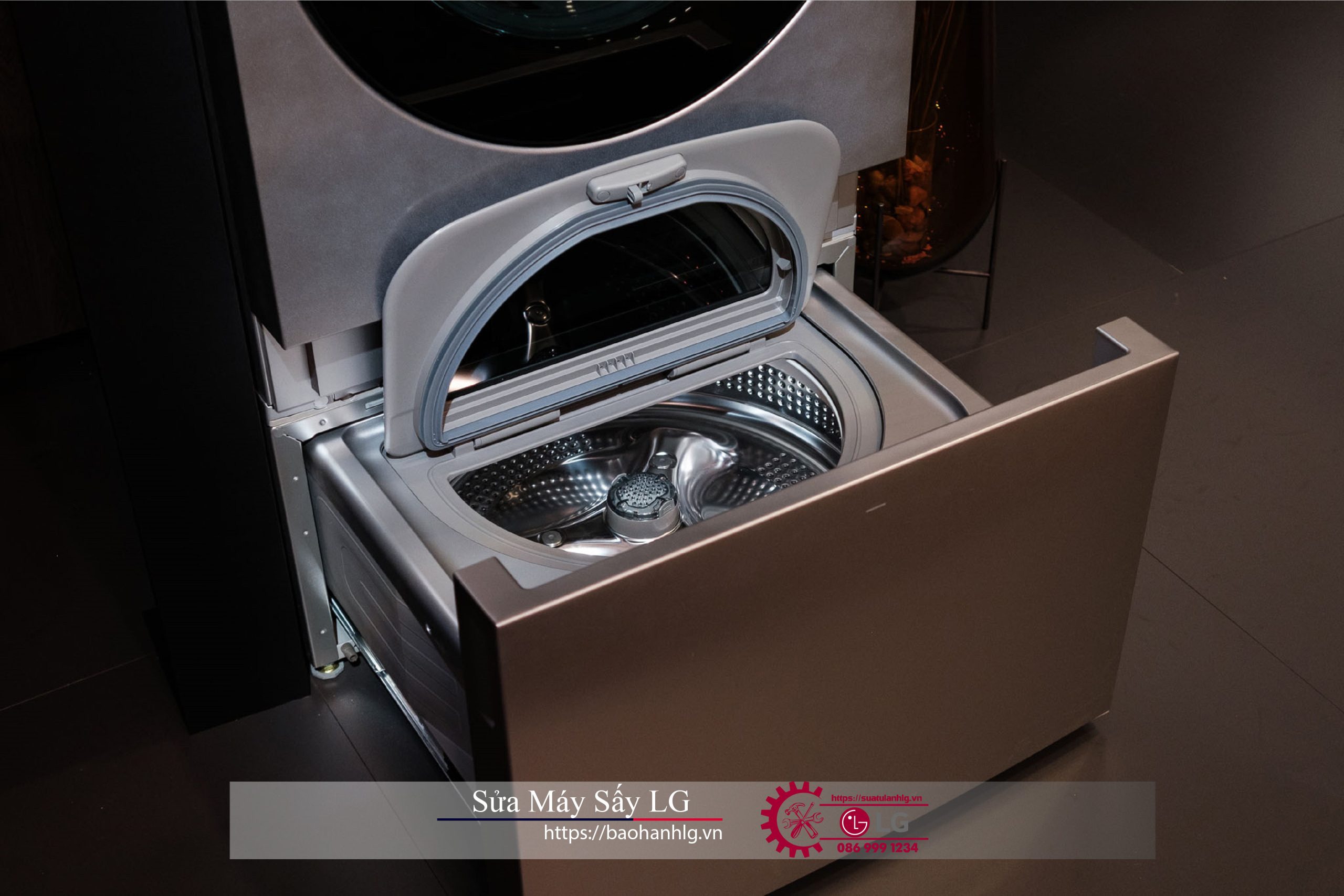 Sửa máy sấy LG nhanh chóng, hỗ trợ tận nơi