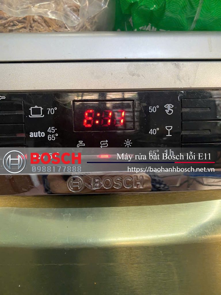 Ổ vặt Bosch lỗi E11, máy rửa bát Bosch, sửa chữa và bảo hành chính hãng tại Việt Nam. Dịch vụ kỹ thuật Bosch chuyên nghiệp, nhanh chóng, bảo đảm chất lượng và an toàn.